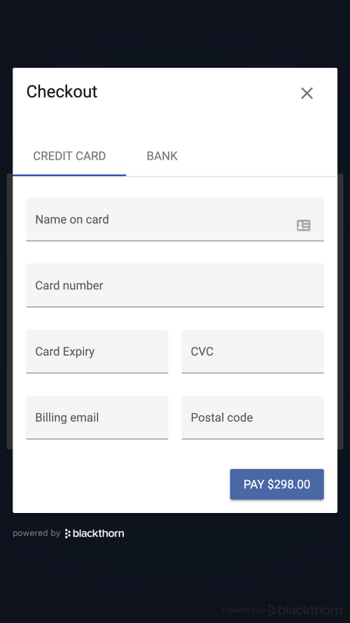 mobile payments app for salesforce